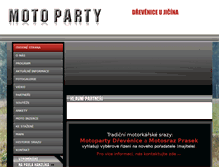 Tablet Screenshot of motoparty.cz